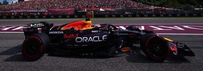 Spark S9623 1/43 Red Bull Racing RB21 No.1 Oracle Red Bull Racing Winner Emilia-Romagna GP 2025 - RB 400 Races Max Verstappen