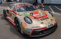 Spark SG1014 1/43 Porsche 911 GT3 R (992) No.48 BLACK FALCON Team EAE 24H Nürburgring 2025 D. Arrow - B. Bünnagel - M. M. Kaya - G. Piana