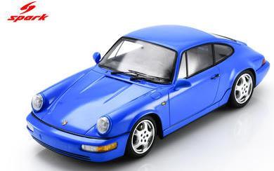 【2027年2月発売予定】 Spark 18S1214 1/18 Porsche 964 RS Street Maritime Blue 1992