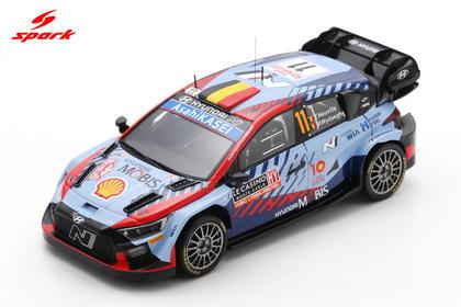【2026年11月発売予定】 Spark S6910 1/43 Hyundai i20N Rally1 No.11 Winner Monte Carlo Rally 2024 T. Neuville - M. Wydaeghe