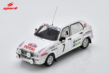 【2027年1月発売予定】 Spark S8906 1/43 Citroën Visa 1000 Pistes No.7 8th Monte Carlo Rally 1985 J-C. Andruet - A. Peuvergne
