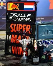 【2026年4月発売予定】 Spark S9636 1/43 Red Bull Racing RB21 No.1 Oracle Red Bull Racing Winner Italian GP 2025 Max Vestappen - Oracle 50 Wins