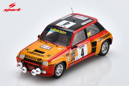 【2027年3月発売予定】 Spark SF373 1/43 Renault 5 Turbo No.4 Tour Auto 1980 J. Ragnotti - JM. Andrié