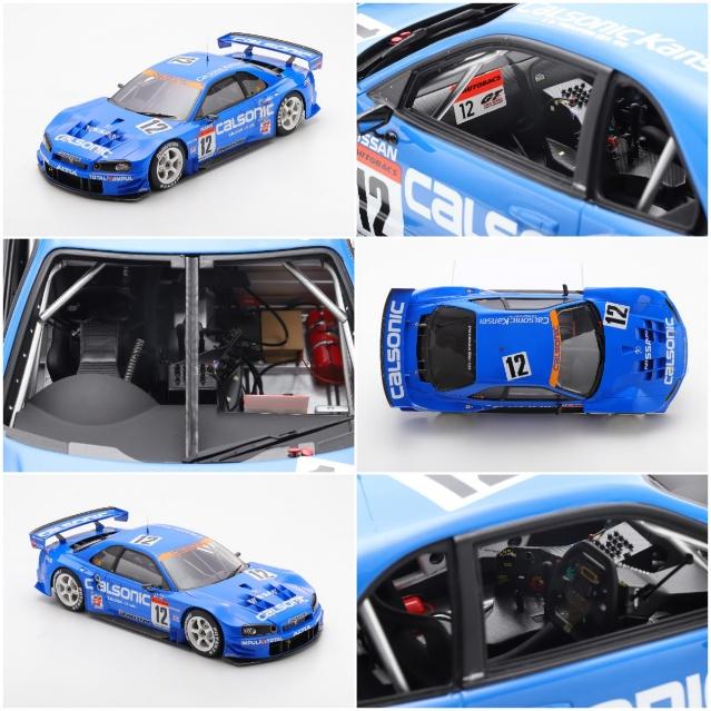 【2026年2月以降発売予定】Spark 12SJ002 1/12 Nissan Skyline GT-R (R34) No.12 JGTC GT500 2003 B. Tréluyer - Y. Ide