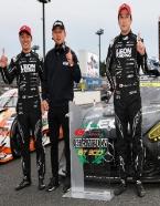 Spark 43SGT2025C3 1/43LEON PYRAMID AMG K2 R&D LEON RACING No.65 GT300 Class Champion SUPER GT 2025 N. Gamou - T. Suganami