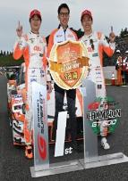 Spark 43SGT2025 1/43 au TOM'S GR Supra TGR TEAM au TOM'S No.1 GT500 Class Champion SUPER GT 2025 S. Tsuboi - K. Yamashita