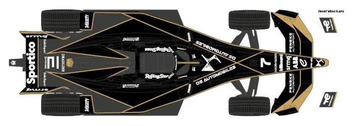 Spark S6836 1/43 DS PENSKE No.7 Maximilian GuentherFormula E Season 12