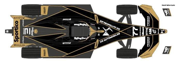 Spark S6837 1/43 DS PENSKE No.77 Taylor BarnardFormula E Season 12