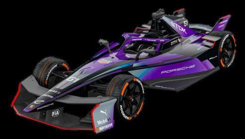 Spark S6848 1/43 TAG HEUER PORSCHE FORMULA E TEAM No. 51 Nico MüllerFormula E Season 12