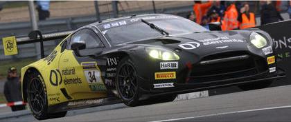 【2026年12月発売予定】 Spark SG1059 1/43 Aston Martin Vantage AMR GT3 EVO No.34 natural elements by Walkenhorst Motorsport 2nd 24H Nürburgring 2026 C. Krognes - M. Drudi - N. Thiim - F. Fernadez Laser