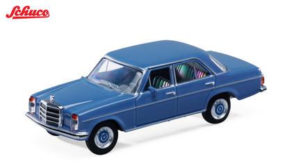 【2027年4月以降発売予定】 Schuco 64U00117 1/64 1970 Mercedes-Benz -/8 sedan, blue