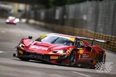 【2026年1月以降発売予定】 Looksmart LS18LM049 1/18 Ferrari 296 GT3 No.51 Harmony Racing Macau GT Cup - FIA GT World Cup 2024 Daniel Gardano Serra