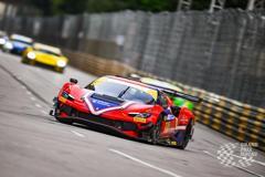 【2025年12月以降発売予定】 Looksmart LS18LM050 1/18 Ferrari 296 GT3 No.83 AF CORSE SRL Macau GT Cup - FIA GT World Cup 2024 Antonio Fuoco