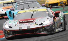 【2025年12月発売予定】 Looksmart LSLM193 1/43 Ferrari 296 LMGT3 No.21 VISTA AF CORSE 2nd LMGT3 class Le Mans 24H 2025 F. Heriau - S. Mann - A. Rovera