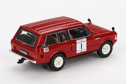 MINI GT MGT00893-R 1/64 レンジ ローバー インターナショナルヒルラリー 1971 優勝車 #1(右ハンドル)