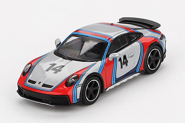 MINI GT MGT00964 1/64 ポルシェ 911 ダカール "Rally 1974" アイスグレーメタリック