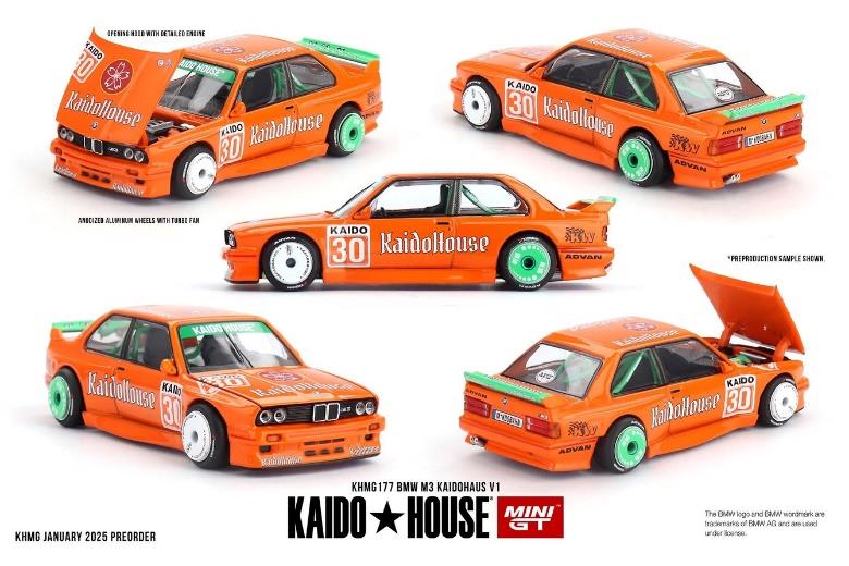 MINI GT MGT00960-L 1/64 BMW M3 KAIDOHAUS V1(左ハンドル)