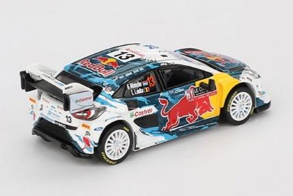 【2025年8月以降発売予定】 MINI GT MGT00974-L 1/64 フォード Puma Rally1 モンテカルロラリー 2024 #13 M-Sport Ford WRT(左ハンドル)