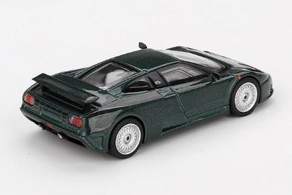 MINI GT MGT00968-L 1/64 ブガッティ EB110 GT ヴェルデスクーロ(グリーン)(左ハンドル)