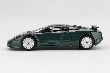 MINI GT MGT00968-L 1/64 ブガッティ EB110 GT ヴェルデスクーロ(グリーン)(左ハンドル)