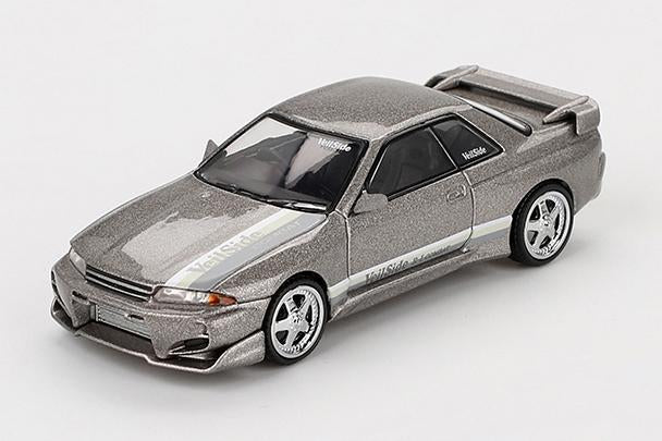 MINI GT MGT00971-R 1/64 Nissan スカイライン GT-R R32 Veilside コンバット C-I Veilside コンバットグレー(右ハンドル)