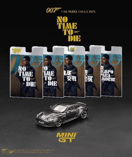 MINI GT MGT00904-007J 1/64 アストンマーチン DBS 「ノー・タイム・トゥ・ダイ」(2021) 日本限定パッケージ