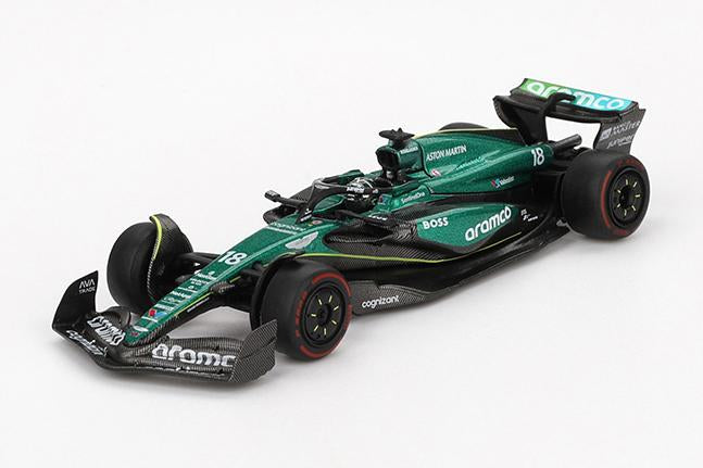 MINI GT MGT01001-L 1/64 アストンマーチン AMR24 F1 2024 #18 バーレーングランプリ Lance Stroll