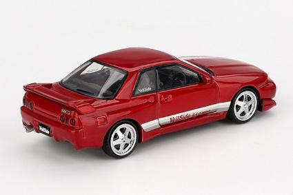 MINI GT MGT00987-R 1/64 Nissan スカイライン GT-R R32 Veilside コンバット C-I ジェムレッド(右ハンドル)