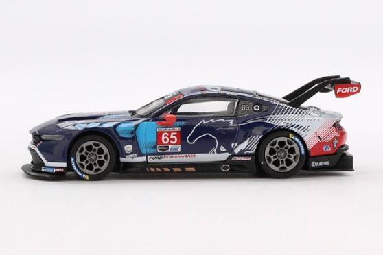 【2025年9月以降発売予定】 MINI GT MGT01012-L 1/64 フォード マスタング GT3 IMSA デイトナ24時間 2024 #65 Ford Multimatic Motorsports(左ハンドル)