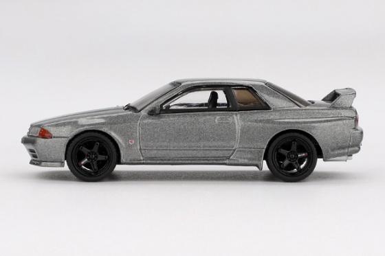 MINI GT MGT01024-R 1/64 Nissan スカイライン GT-R (NISMO BNR32 CRS Version) ダークメタルグレー(右ハンドル)