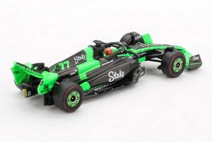 【2025年9月以降発売予定】 MINI GT MGT01049-L 1/64 キック・ザウバー C44 F1 2024 #77 中国グランプリ Valtteri Bottas