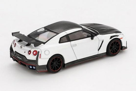 MINI GT MGT01045-R 1/64 Nissan GT-R Nismo 2024 ブリリアントホワイトパール (右ハンドル)