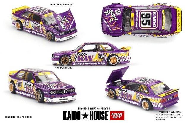 MINI GT KHMG194 1/64 BMW M3 KAIDO KW V1(左ハンドル)