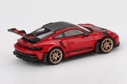 【2025年9月以降発売予定】 MINI GT MGT01060-L 1/64 ポルシェ 911(992) GT3 RS ヴァイザッハパッケージ ガーズレッド(左ハンドル)