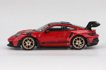 【2025年9月以降発売予定】 MINI GT MGT01060-L 1/64 ポルシェ 911(992) GT3 RS ヴァイザッハパッケージ ガーズレッド(左ハンドル)