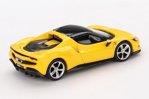 【2025年9月以降発売予定】 BBR BBRFER64005 1/64 フェラーリ 296 GTB Giallo Modena(イエロー)