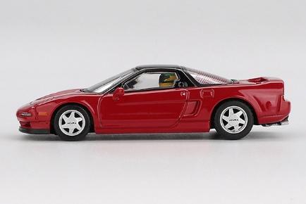 【2025年10月以降発売予定】 MINI GT MGT01075-L 1/64 Honda NS-X プロトタイプ ミッドシップスポーツ 1989 アイルトン・セナ フィギュア付(左ハンドル)