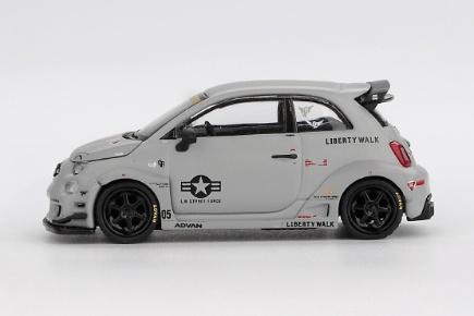 MINI GT MGT01064-L 1/64 アバルト 595 LB-WORKS x Abas Works Fighters(左ハンドル)