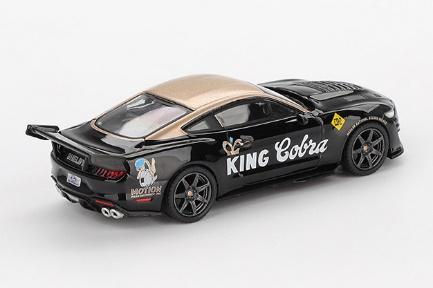 【2026年1月以降発売予定】 MINI GT MGT01130-L 1/64 シェルビー GT500 ドラゴンスネーク コンセプト ブラック/ゴールド(左ハンドル)