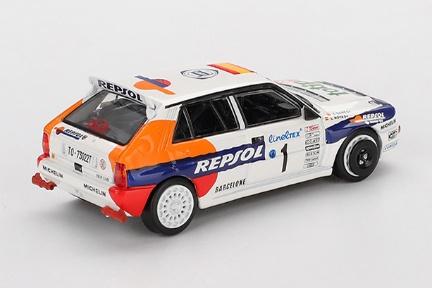 MINI GT MGT01131-L 1/64 ランチア デルタ HF インテグラーレ エボルツィオーネ モンテカルロラリー 1993 #1(左ハンドル)