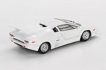 【2026年1月以降発売予定】 MINI GT MGT01134-L 1/64 ランボルギーニ カウンタック 25th アニバーサリー ホワイト(左ハンドル)