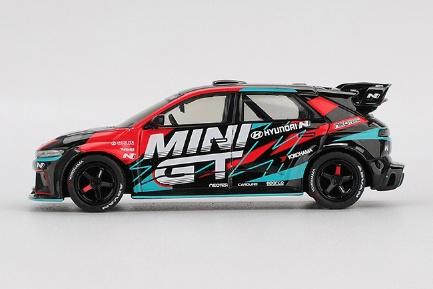 【2026年2月以降発売予定】 MINI GT MGT01098-L 1/64 Hyundai アイオニック 5N MINI GT RS-01T 東京オートサロン 2025(左ハンドル)