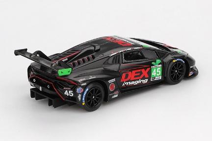 MINI GT MGT01129-L 1/64 ランボルギーニ ウラカン GT3 EVO2 IMSA デイトナ24時間 2024 #45 No.45 DEX Imaging(左ハンドル)