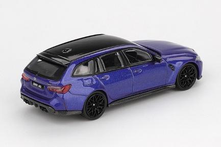 MINI GT MGT01090-R 1/64 BMW M3 コンペティション ツーリング ポルティマオブルーメタリック(右ハンドル)