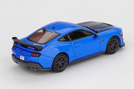 【2026年2月以降発売予定】 MINI GT MGT01141-R 1/64 フォード マスタング ダークホース 2024 グラバーブルー(右ハンドル)