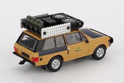 MINI GT MGT01144-L 1/64 レンジ ローバー 1981 キャメルトロフィー スマトラ 優勝車 C.Swoboda & K.Mentel(左ハンドル)