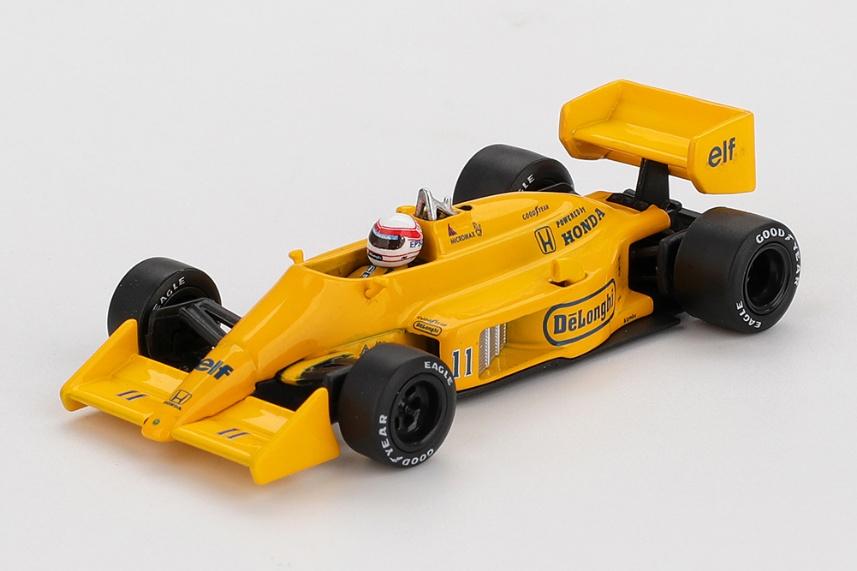 MINI GT MGT01148-L 1/64 ロータス 99T モナコグランプリ 1987 #11 中嶋悟