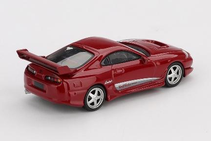 【2026年4月以降発売予定】 MINI GT MGT01094-L 1/64 Toyota スープラ VeilSide コンバット V-I レッド(左ハンドル)