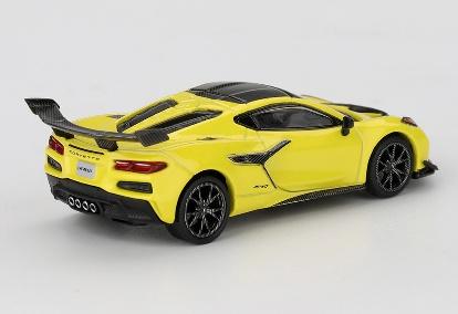 MINI GT MGT01158-L 1/64 シボレー コルベット ZR1 Accelerate Yellow(左ハンドル)