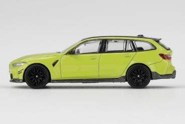 【2026年5月以降発売予定】 MINI GT MGT01102-L 1/64 BMW M3 Mパフォーマンス ツーリング サンパウロイエロー(左ハンドル)
